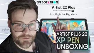 XP PEN Artist 22 Plus Unboxing and Review