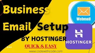 How to Create professional Email | Webmail Account in Hostinger | Setup Free Business Email 2024💡✅