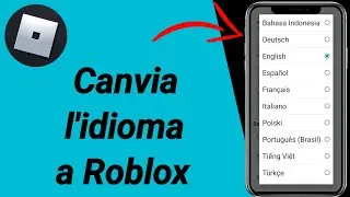 Com canviar l'idioma a Roblox