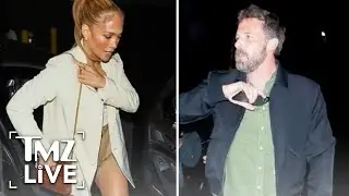 Jennifer Lopez and Ben Affleck All Smiles After Dinner Date | TMZ Live
