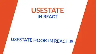how to UseState in react js ||Learn useState  - React Hooks Explained  !! usestate in react,