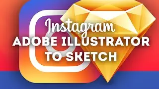 New Instagram Logo from Adobe Illustrator To Sketch! • Sketch 3 Tutorial & Design Workflow