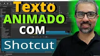 Como Criar TEXTO ANIMADO no SHOTCUT