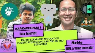 Machine Learning Application Logistic Regression | AIML End-to-End Session 80