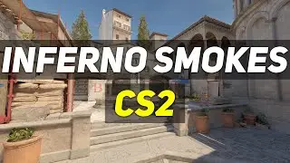 CS2 - Essential Inferno Smokes 2023