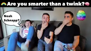 Are you smarter than a twink? Gay Trivia game show 🧠🌈