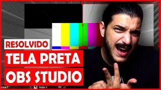 BLACK SCREEN IN OBS STUDIO BY CAPTURING SCREEN [SOLVED]