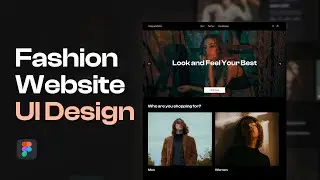 E-commerce Website Design in Figma | Speed Art 2024