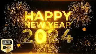 Happy New Year 2024. Free 8 Greetings In Full HD-No Copyright-Download Links In Description