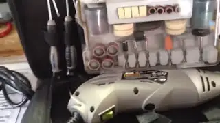 Rotary Tool Kit Blue Hawk Multi-Purpose Unboxing