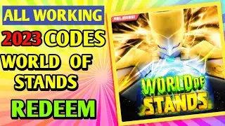 All *New* World Of Stands Codes 2023 | Codes for World Of Stands - Roblox Code