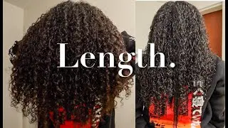 How I GREW my hair and KEEP the length for my curls