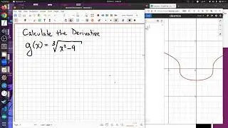 Chain Rule: Cube Root of a Parabola