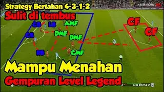 Strategy Bertahanan 4-3-1-2 di Level Legend agar sulit ditembus |  PES 2021