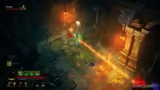 Diablo 3 PS3 Walkthrough 1080p - ACT 2 Inferno Barbarian female AndrissGG Part 2