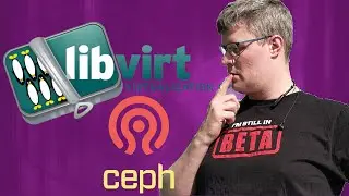 Virtualize machines with disk data in Ceph (libvirt)