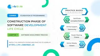 Construction phase of software development life cycle (SDLC) || Coding phase in SDLC