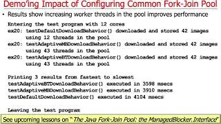 Java Parallel Stream Internals: Demoing How to Configure the Common Fork-Join Pool