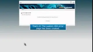 How to create custom error pages in cPanel