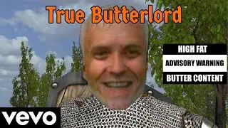 True Butterlord - Fight while mounted 2 (Metal Cover + Lyric Video) | Mount and Blade: Warband