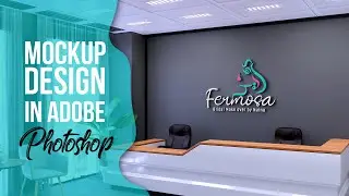 How to Logo Mockup Design in Adobe Photoshop - Free Tutorial - Beginners