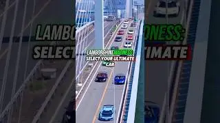 Lamborghini Challenge: Which One Will You Drive? #lamborghini