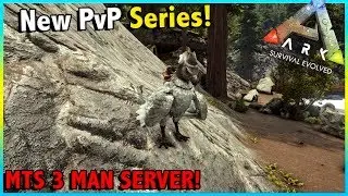 NEW SOLO PVP SERIES! || SOLO MTS 3-Man PvP Servers! || ARK SURVIVAL EVOLVED!