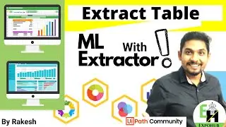 UiPath Invoice Table Extraction with UiPath ML Extractor | Extract table from an Invoice