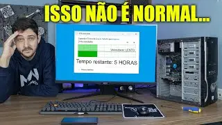 ESSE PC TÁ LENTO E TRAVANDO, QUAL É O PROBLEMA?