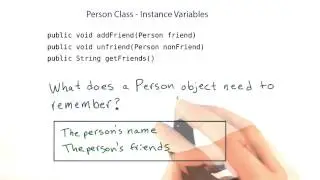 Instance Variables - Intro to Java Programming