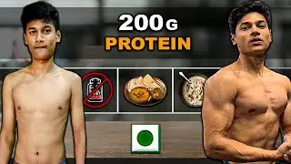 Vegetarian Full Day of Eating for Bulking | 3500 Calories | 200g Protein