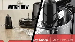 Black+Decker HC150B 1 5 Cup One Touch Electric Food Chopper,Capacity || best juicer & blender review