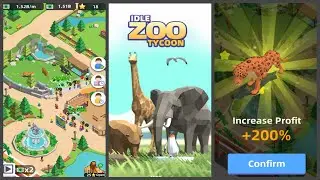 Idle Zoo Tycoon (Gameplay) - Idle - [Android Fragments]🧩