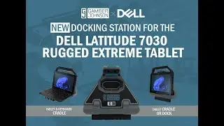 Gamber-Johnson Dell Latitude 7030 Rugged Extreme Docking Station