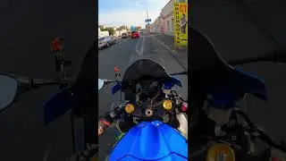 Забыл что еду не на ВЕЛИКЕ… Литровый спортбайк почти как велосипед😂