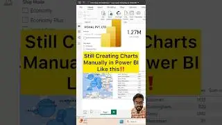 Don't Create Charts Manually in Power BI‼️Instead Use AI Feature😎 