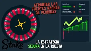 😱 Esta es la ESTRATEGIA MÁS SEGURA que puedo hacer en la ruleta de STAKE!