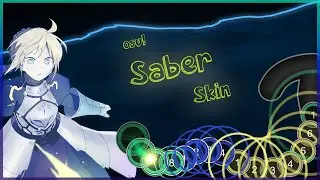 This osu! Skin Will Make You Stream Better?! | osu! Saber v1.2 NM + CK Showcase + Release