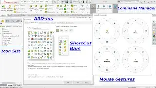 Customize User Interface in SolidWorks