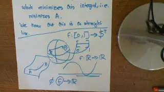 Calculus of Variations - Minimizing Path Length