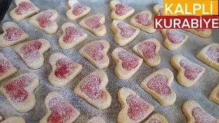 Kalpli kurabiye❤️❤️BU KURABİYELER FAVORİNİZ OLACAK, yiyen bir daha istiyor..