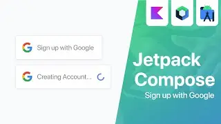 Sign up with Google Button - Jetpack Compose