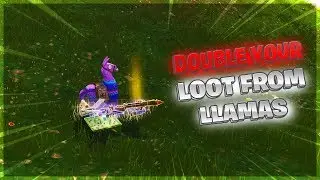 *NEW* How To Double Loot From A Llama Glitch Fortnite [Xbox One/PS4]