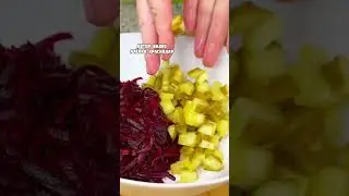 Такой салат съедят за минуту, очень вкусный и простой в приготовлении 