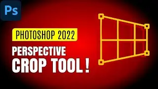 Perspective Crop Tool | Photoshop 2022 Tutorial