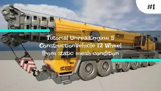 How to drive the Twinmotion Construction Vehicle Free Assets Unreal Engine