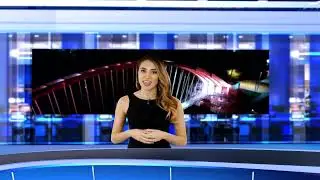 3D NEWS TV | STUDIO SET VIRTUAL | GREEN SCREEN BACKGROUND | ESTÚDIO VIRTUAL | CENÁRIO VIRTUAL