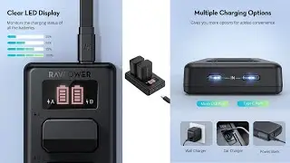 Ravpower NP FW50 Battery | Battery for a6400 | A6400 Battery Pack