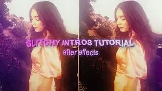 tiktok guide | glitchy intros | after effects