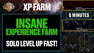 Path of Exile | INSANE XP FARM | Level Up Fast